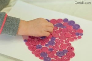 Easy Button Craft for Kids